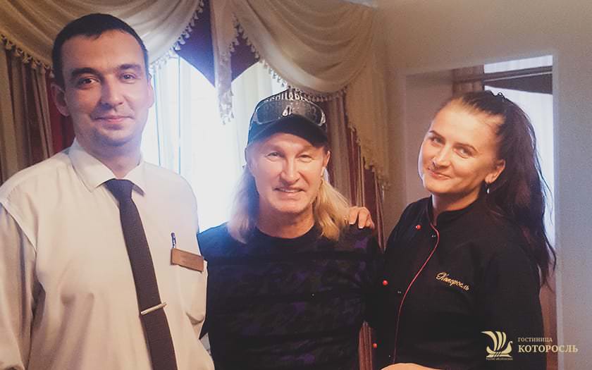 Александр Иванов в гостинице Которосль
